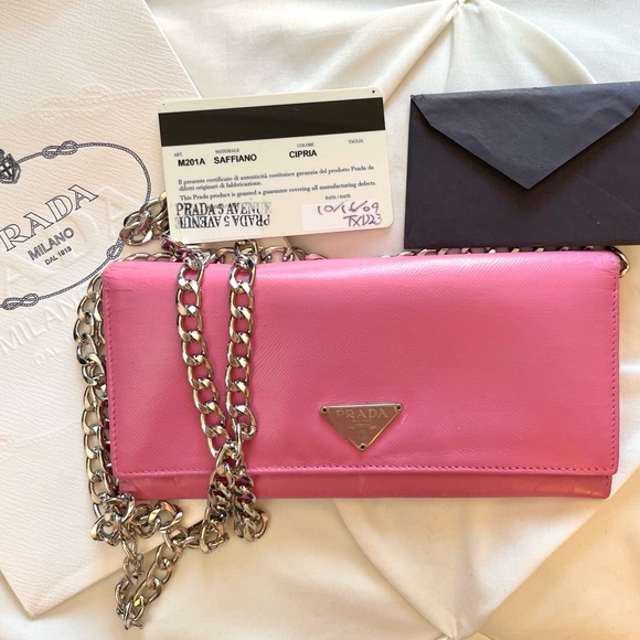 Prada Handbags - Prada Wallet on chain
